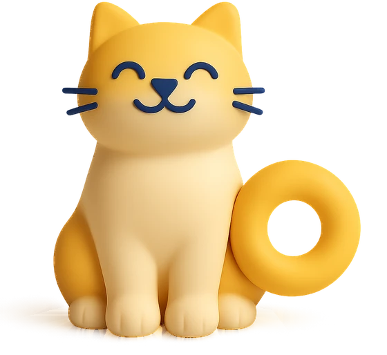 Illustration of the literal translation: Hold your tail like a bublyk!